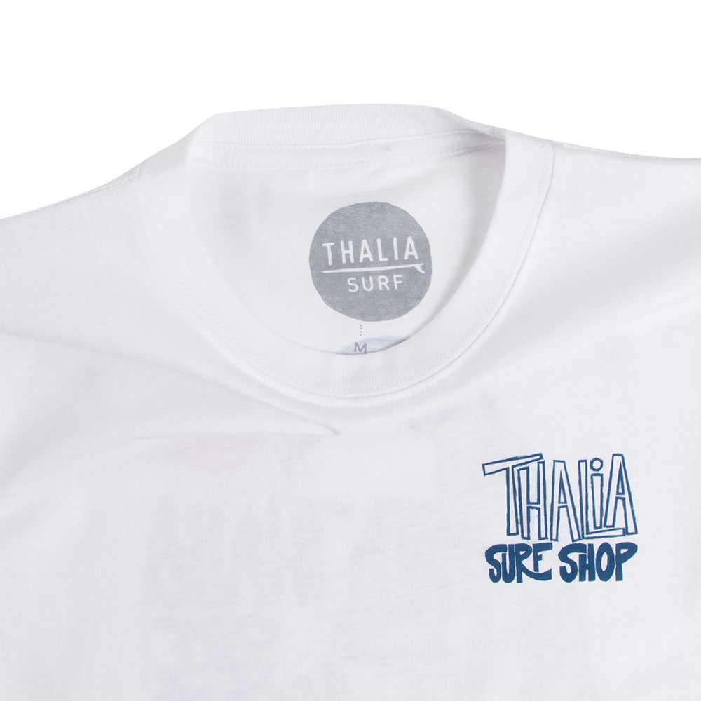 Thalia Surf Tube Time Kids Tee, White, view 3