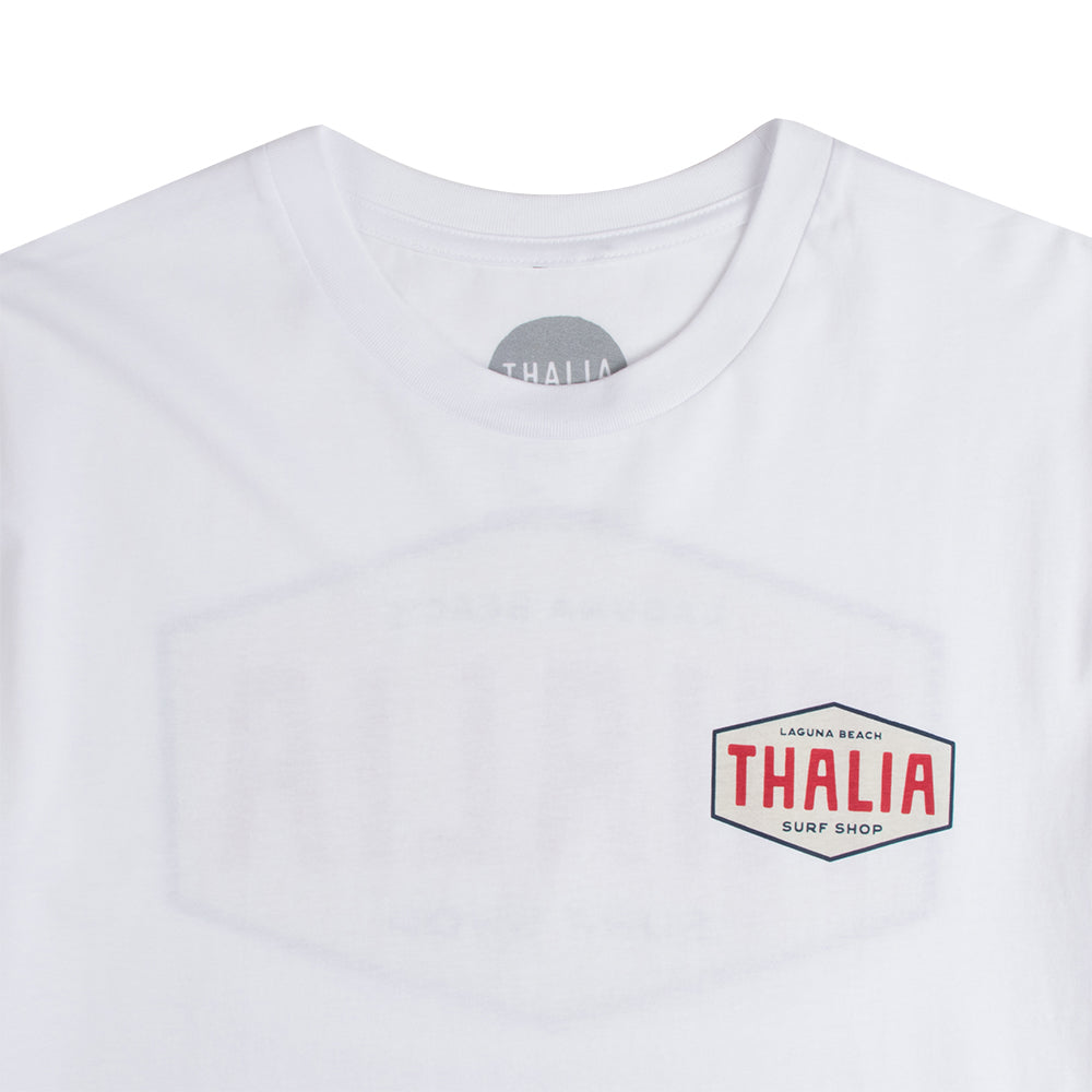 Thalia Surf Monterey Mens Tee, Crepe Marshmallow, view 5