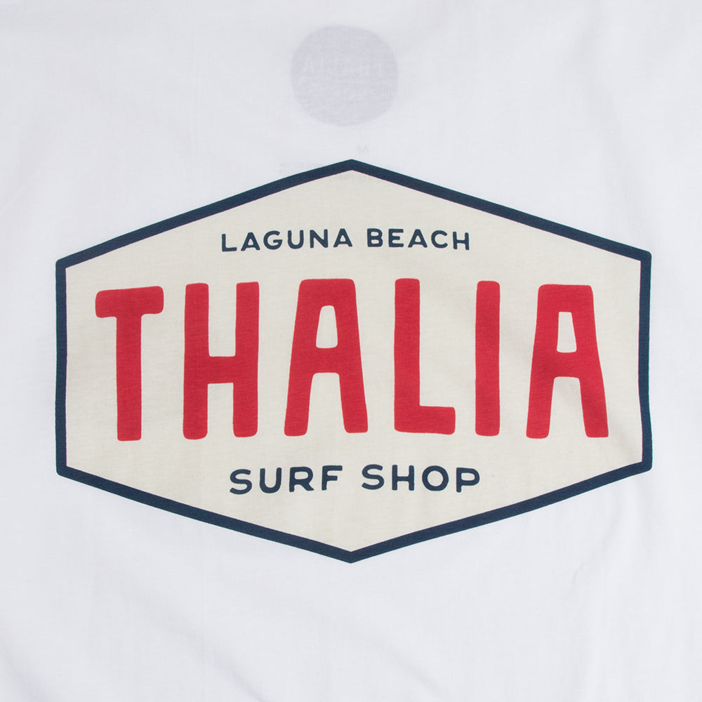 Thalia Surf Monterey Mens Tee, Crepe Marshmallow, view 4