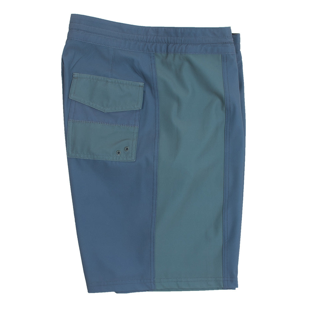 Thalia Surf Panel Mens Boardshorts, Blue, view 3