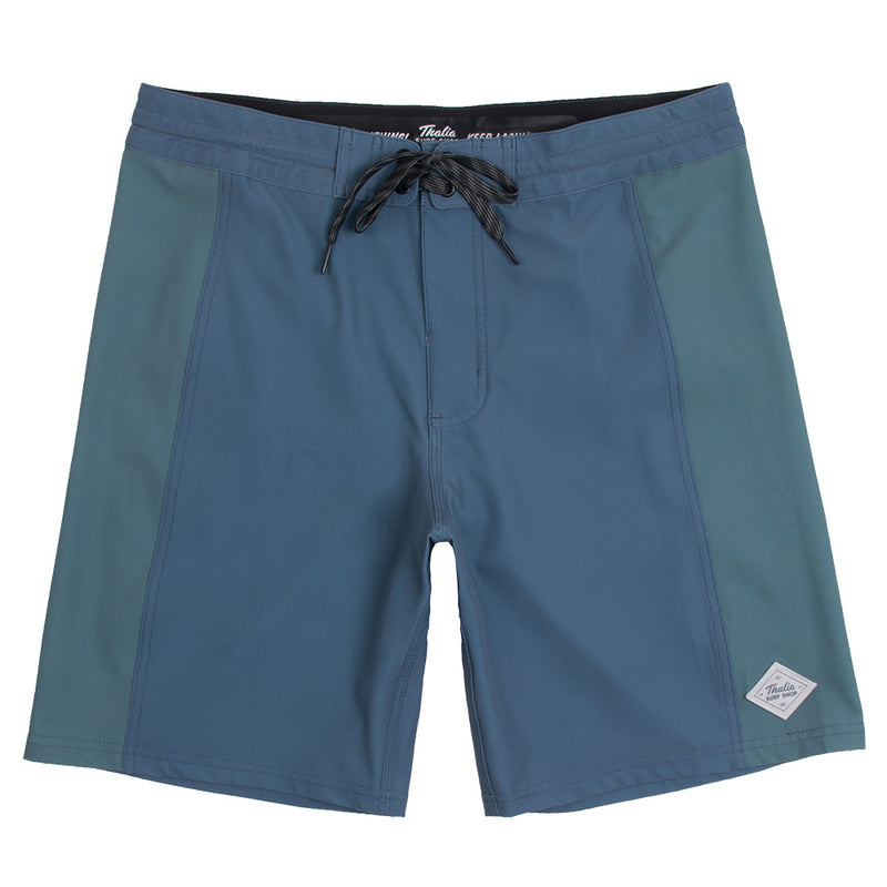 Thalia Surf Panel Mens Boardshorts, Blue