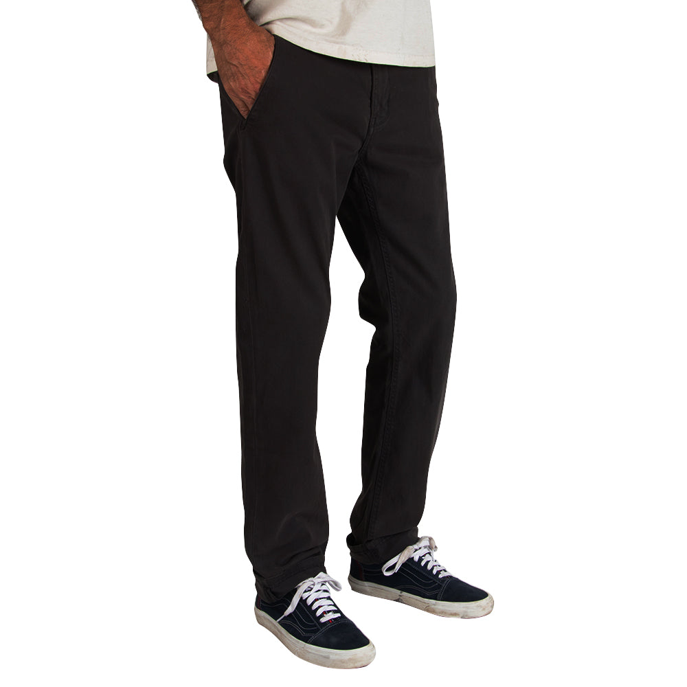 Thalia Surf Chino Mens Pants, Black, view 3