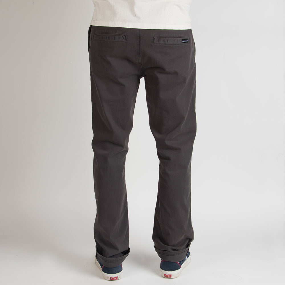 Thalia Surf Chino Mens Pants, CHARCOAL, view 4
