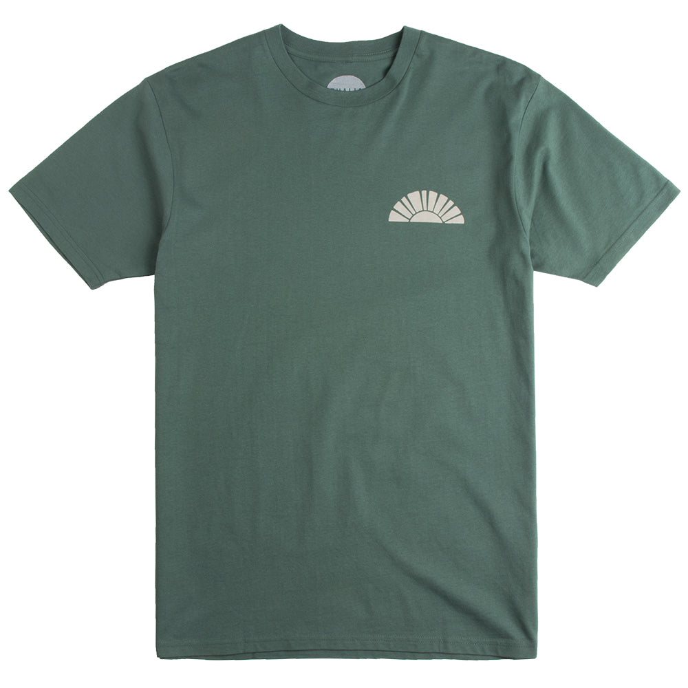 Thalia Surf Saloon Mens Tee, PINE, view 2