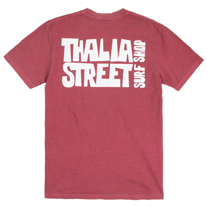 Thalia Surf Severson Block Mens Tee, Brick
