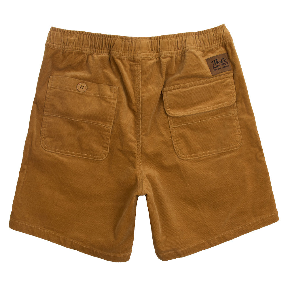 Thalia Surf Sidewalk Surfer Mens Walkshorts, Gold, view 3