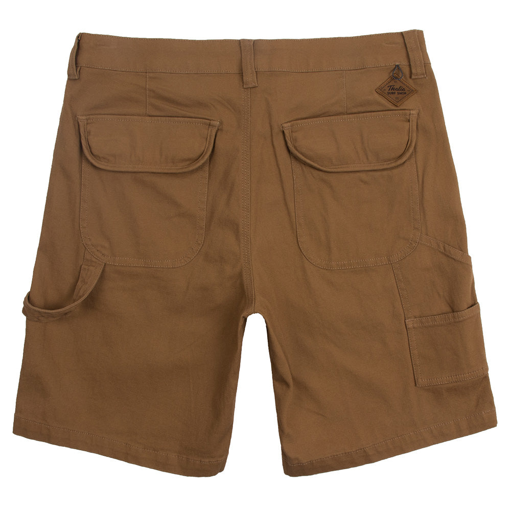 Thalia Surf Carpenter Mens Walkshorts, Camel, view 3