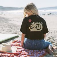 Thalia Surf Single Shell Cropped Womens Tee