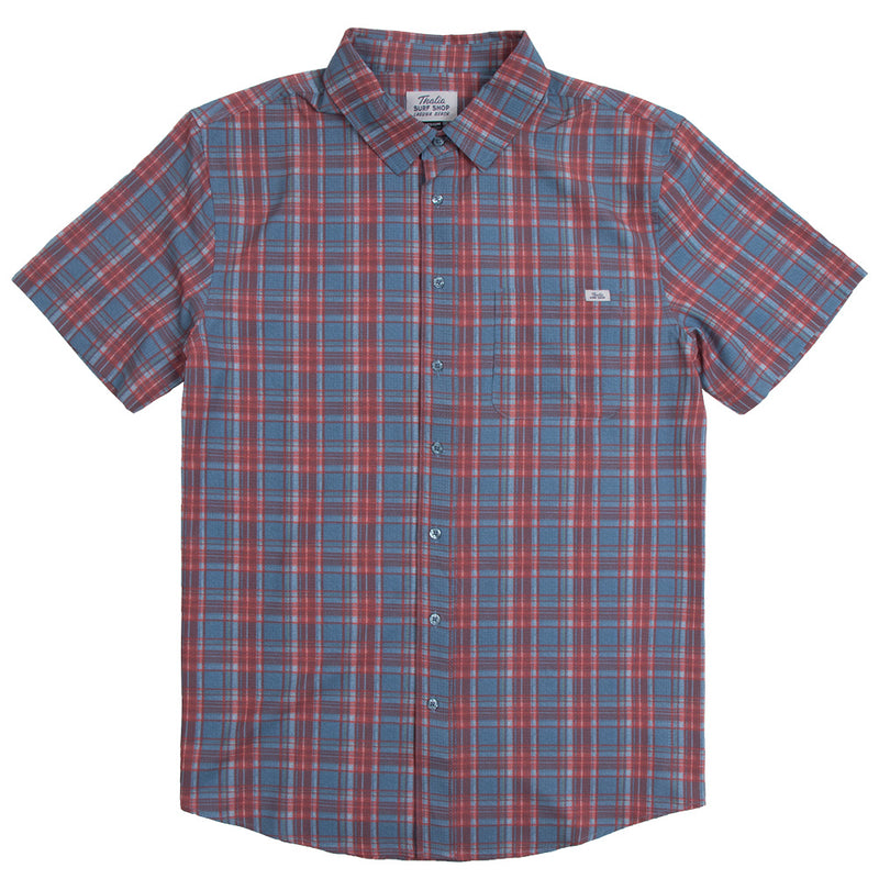 Thalia Surf Strands Mens Shirt, Blue