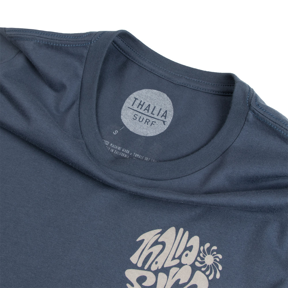 Thalia Surf Sun Spot Womens Tee, Vintage Navy, view 10