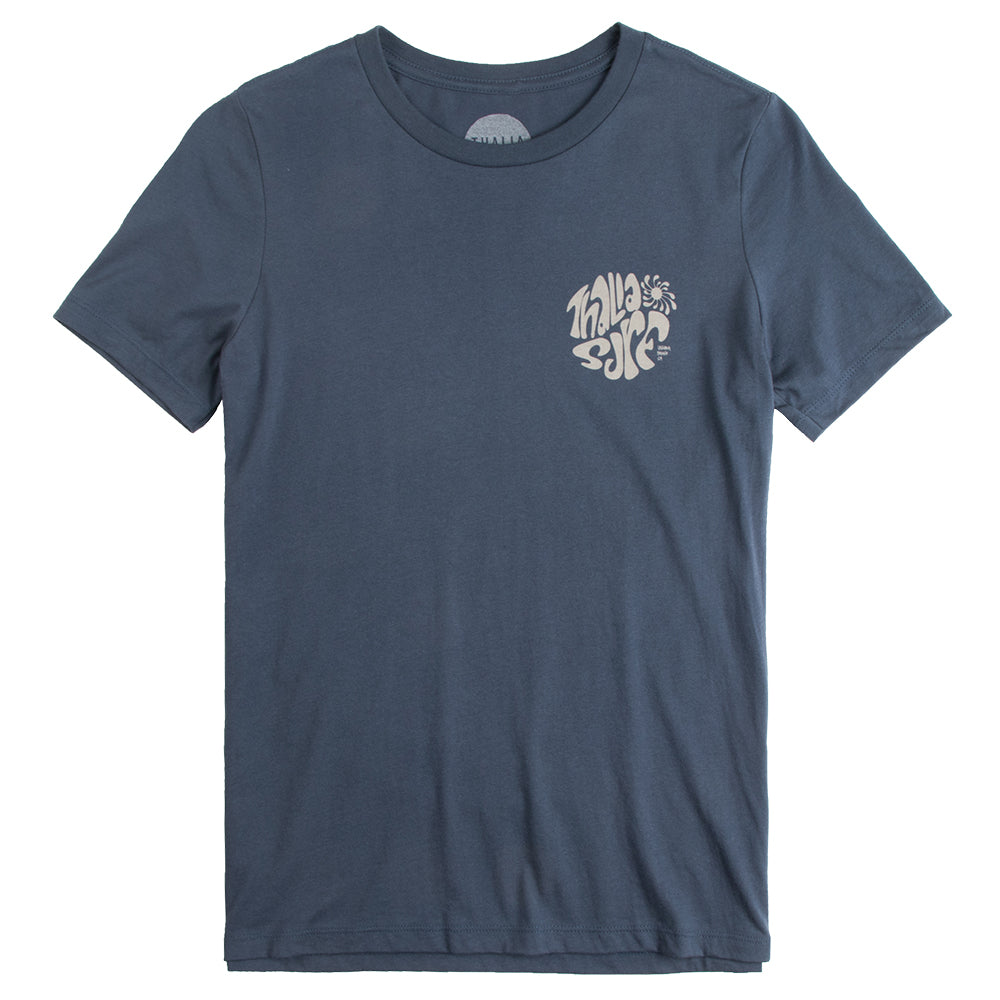 Thalia Surf Sun Spot Womens Tee, Vintage Navy, view 3