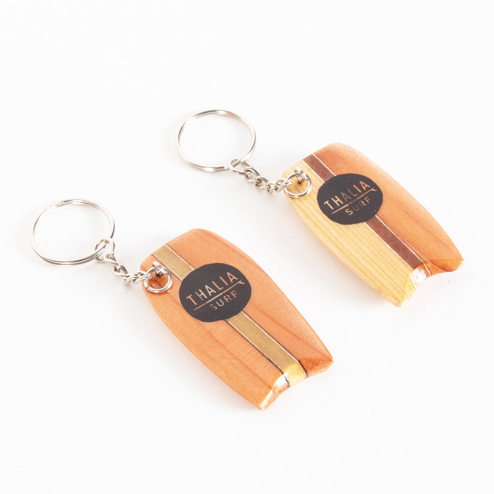 Thalia Surf Wooden Bodyboard Keychain