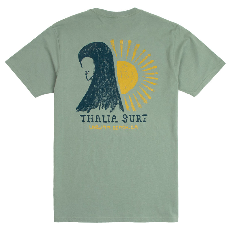 Thalia Surf Stoke Mens Tee, Artichoke