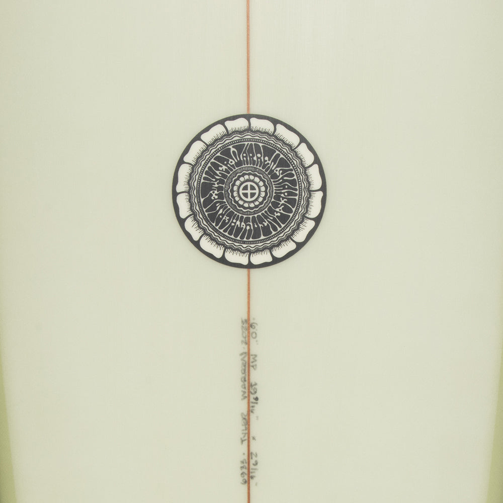 Tyler Warren 6'0" MP Surfboard, Volan/Old Coke Bottle Tint, view 3