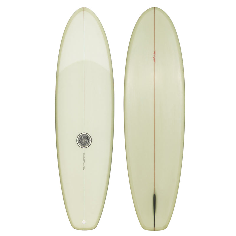 Tyler Warren 6'0" MP Surfboard, Volan/Old Coke Bottle Tint