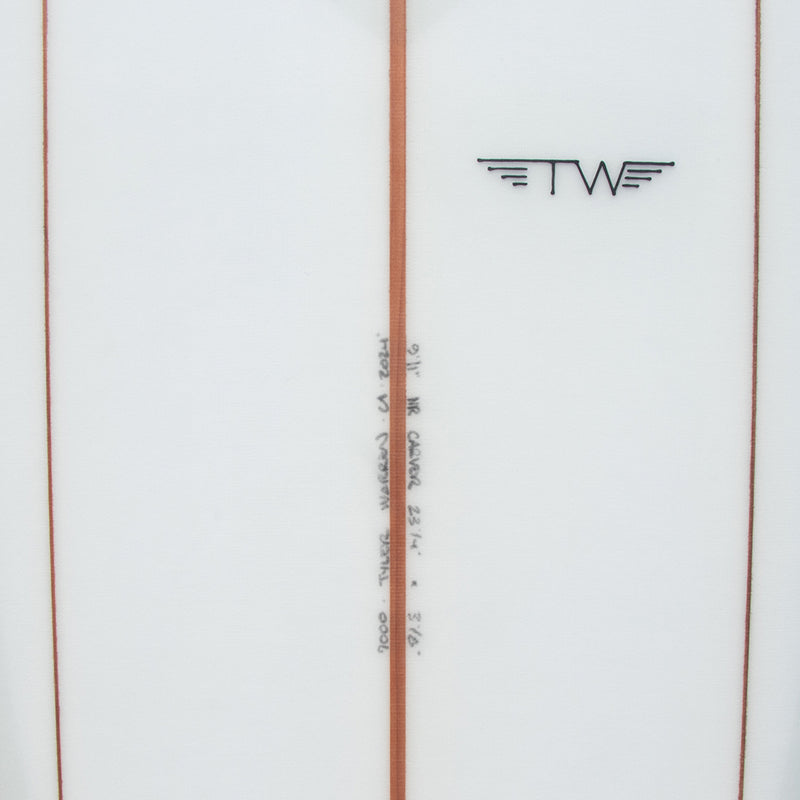 Tyler Warren 9'11" NR Carver Surfboard