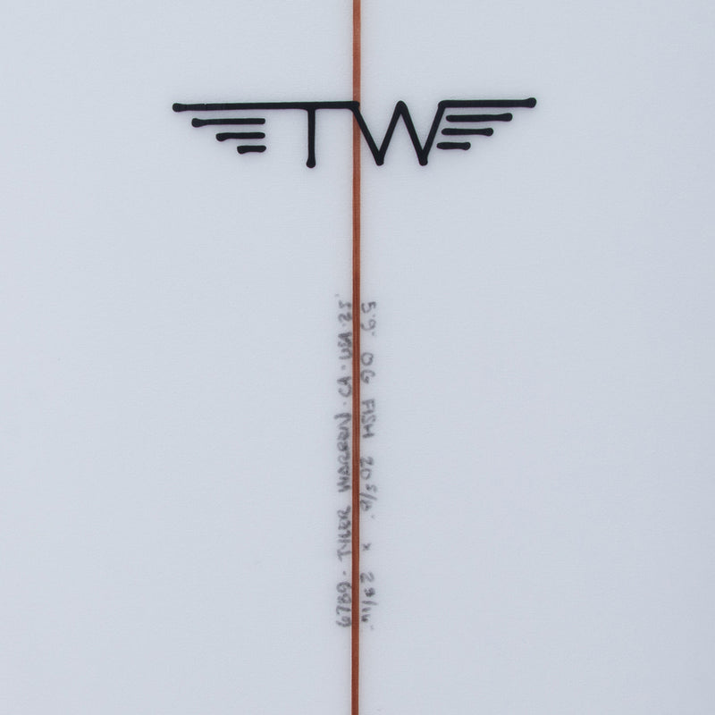 Tyler Warren 5'9" OG Fish Surfboard