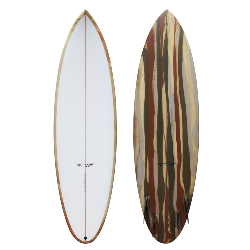 Tyler Warren 6'4" BWK Quad Surfboard