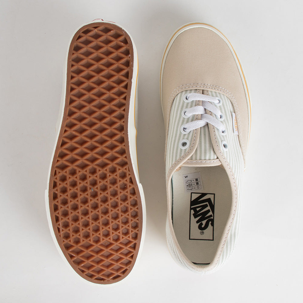 Vans Authentic Womens Shoes, Stripes Space Yellow, view 3