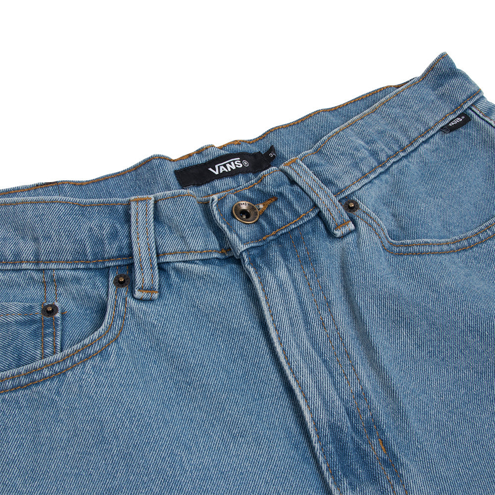 Vans Check-5 Baggy Mens Walkshorts, Stonewash Blue, view 3