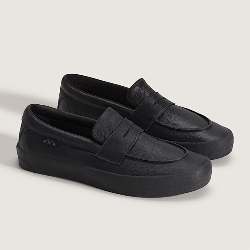 Vans Skate Loafer Mens Shoes | Suede Leather Penny Loafer Waffle Sole   Thalia Surf Shop