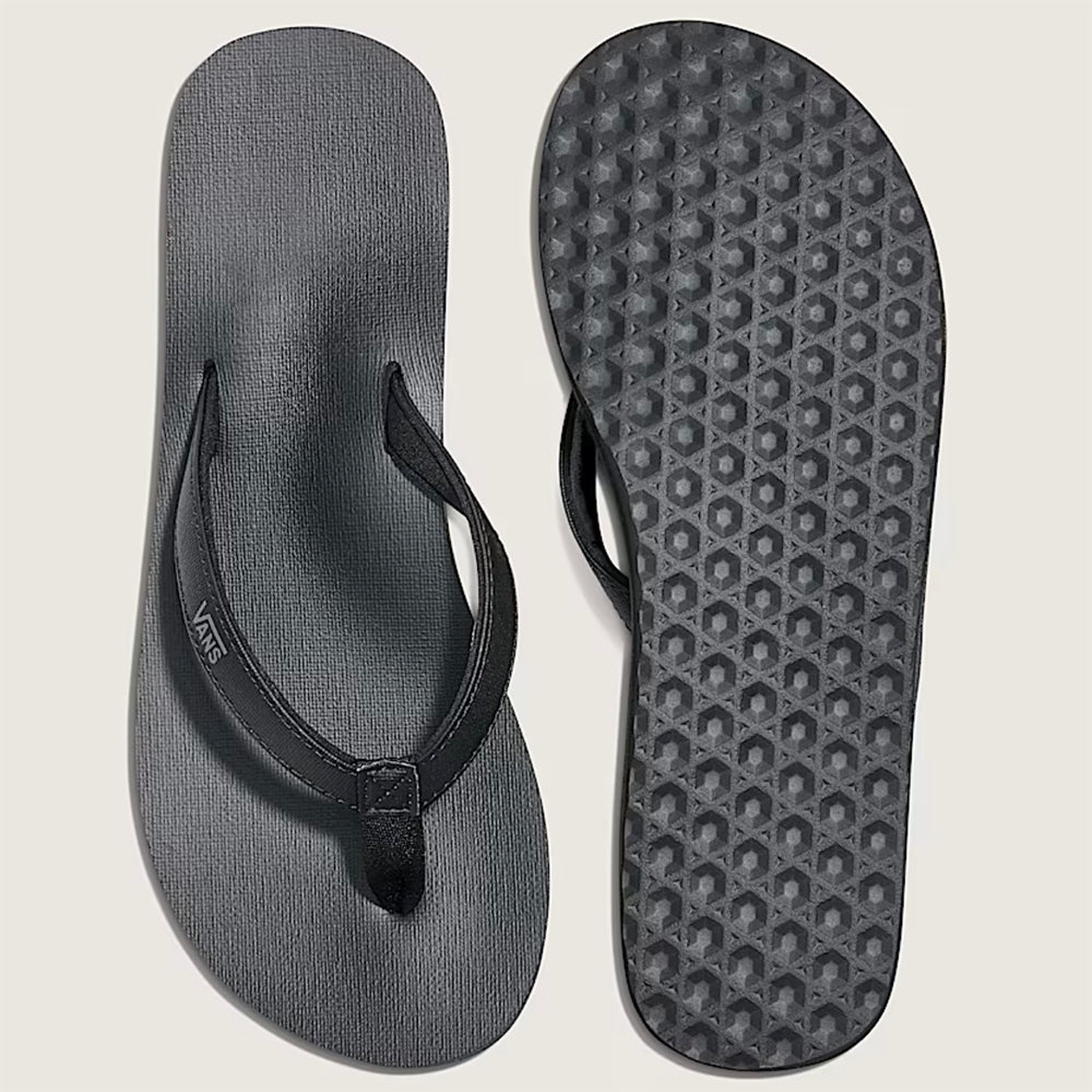 Vans Soft Top Womens Sandals, Black, view 2