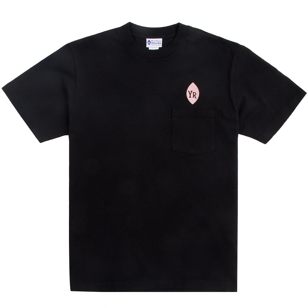 Yellow Rat Dangerous When Wet Mens Tee, Black, view 2