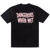 Yellow Rat Dangerous When Wet Mens Tee
