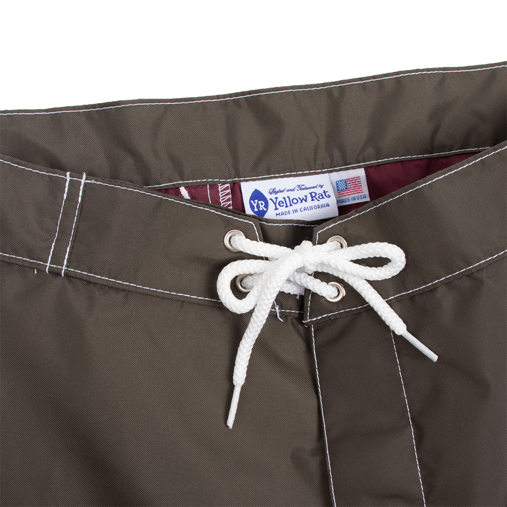 Yellow Rat Solid Mens Boardshorts