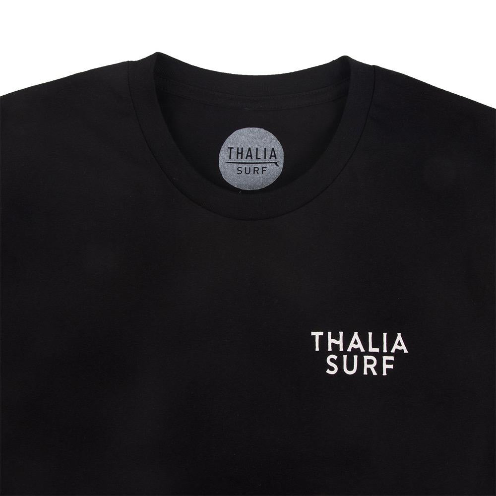 Thalia Surf Split Peak Mens Tee, Black, view 3