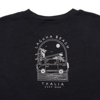 Thalia Surf Bus Trim Cropped Womens Tee