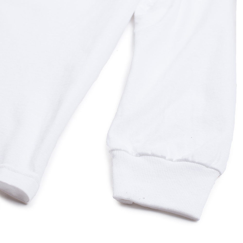 Tunnel Hustler Laguna Beach Mens Classic Longsleeve Tee, White, view 4