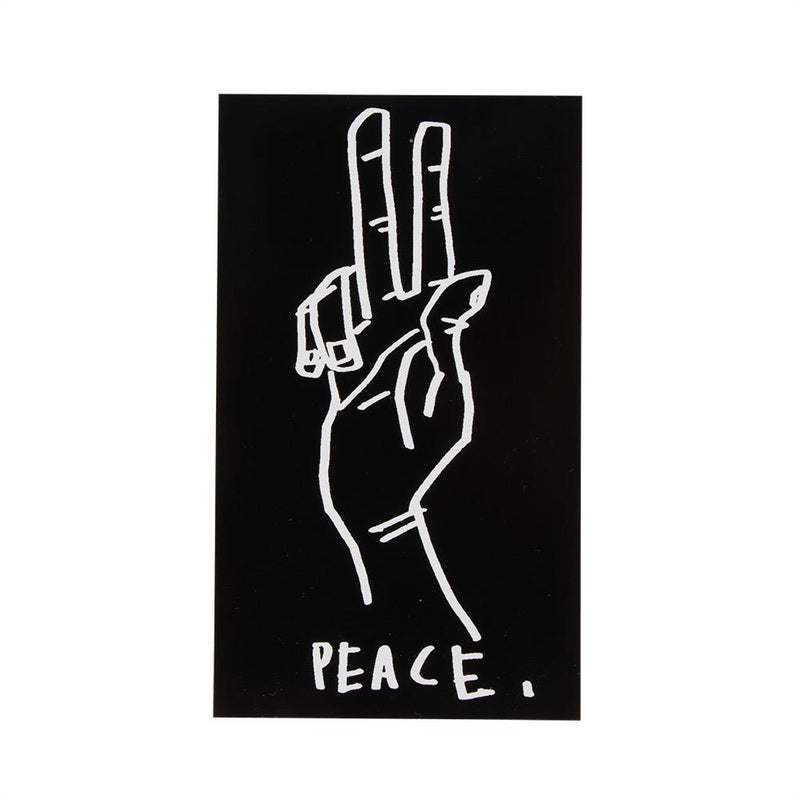 The ThursdayMan by Russ Pope Peace Sticker