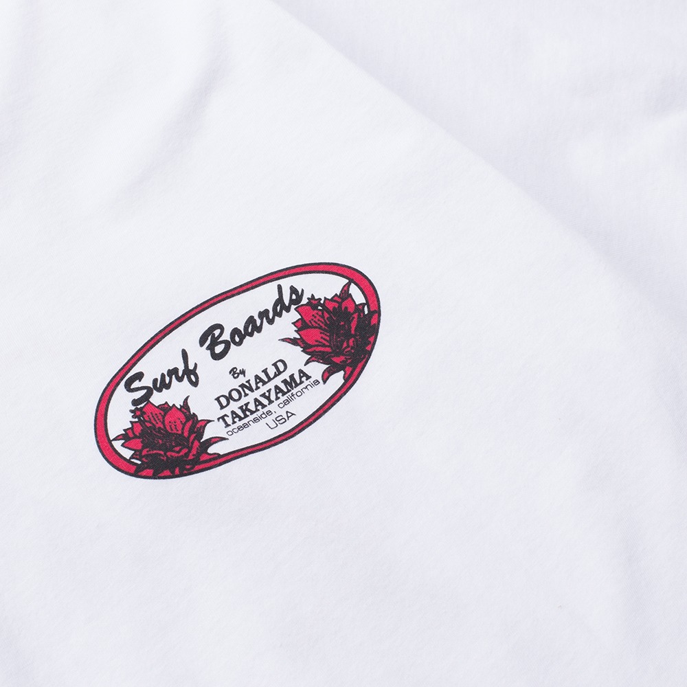 Donald Takayama Oval Classic Tee, White, view 3