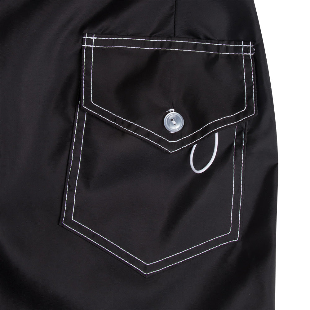 Birdwell 310 Mens Boardshorts, Black, view 5