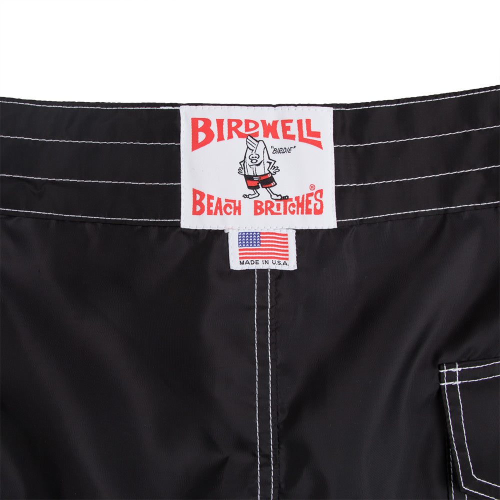 Birdwell 310 Mens Boardshorts, Black, view 4