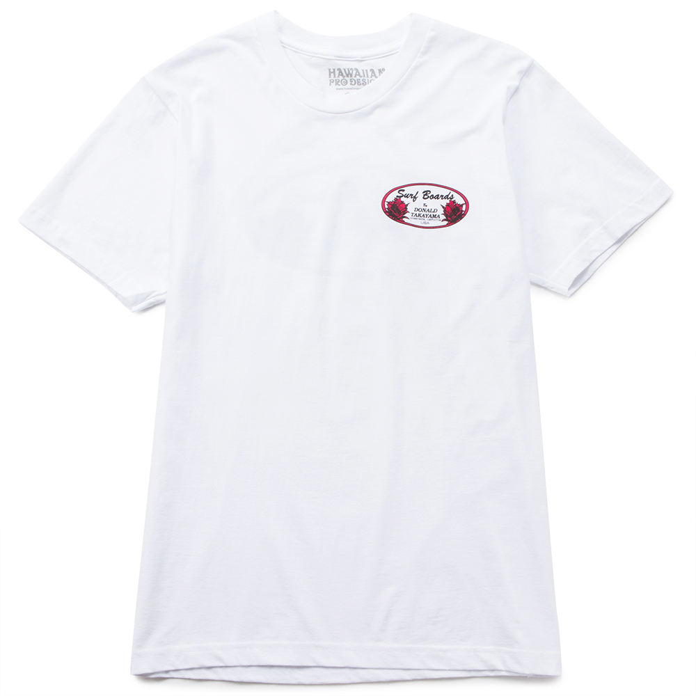 Donald Takayama Oval Classic Tee, White, view 2