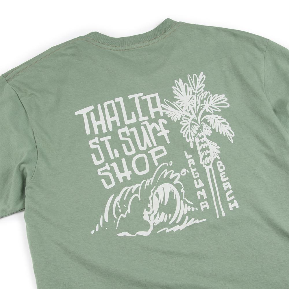Thalia Surf Palm Mens Tee, Artichoke, view 2