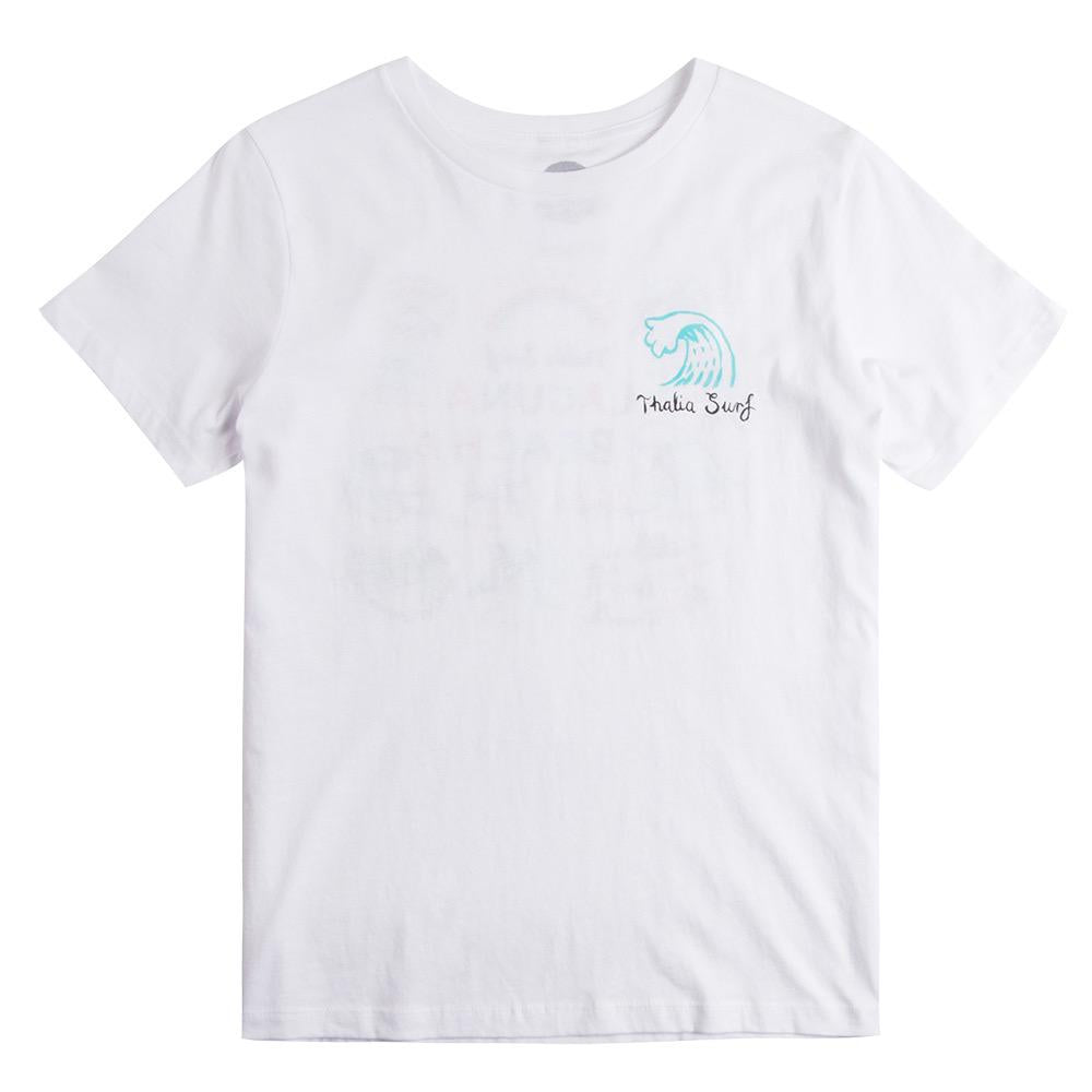Thalia Surf Town Womens Tee, White, view 3