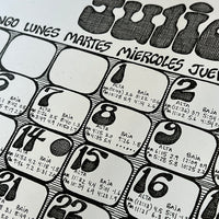 Mateo 2026 Calendario Panoramico de las Mareas Tide Calendar