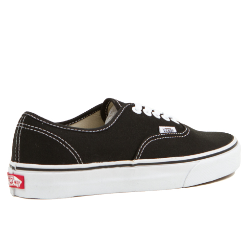 Vans Classics Authentic Black Mens Shoes, view 3
