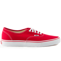 Vans Classics Authentic Red Mens Shoes