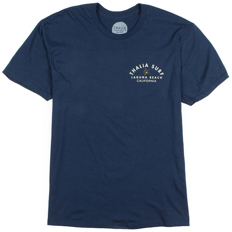 Thalia Surf Everything Mens Tee, Navy, view 2