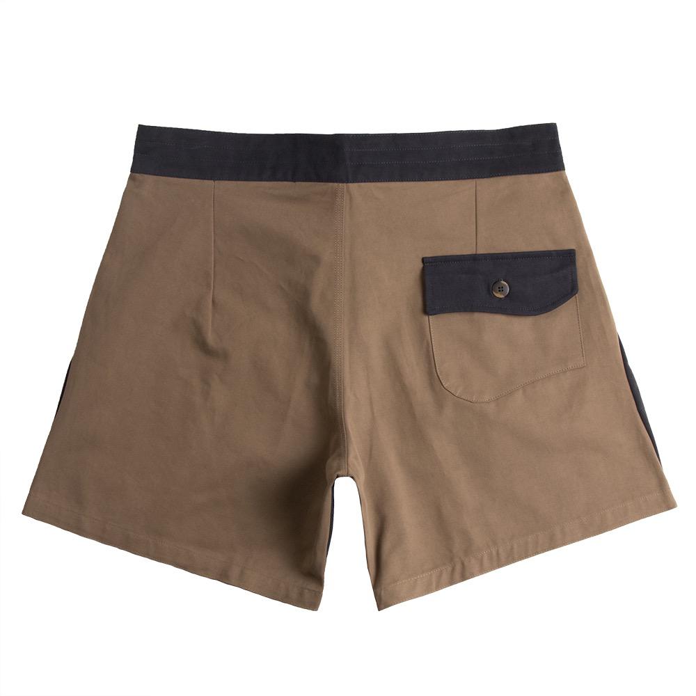 Gato Heroi 2 Tone Mens Boardshorts, Slate/Olive, view 2