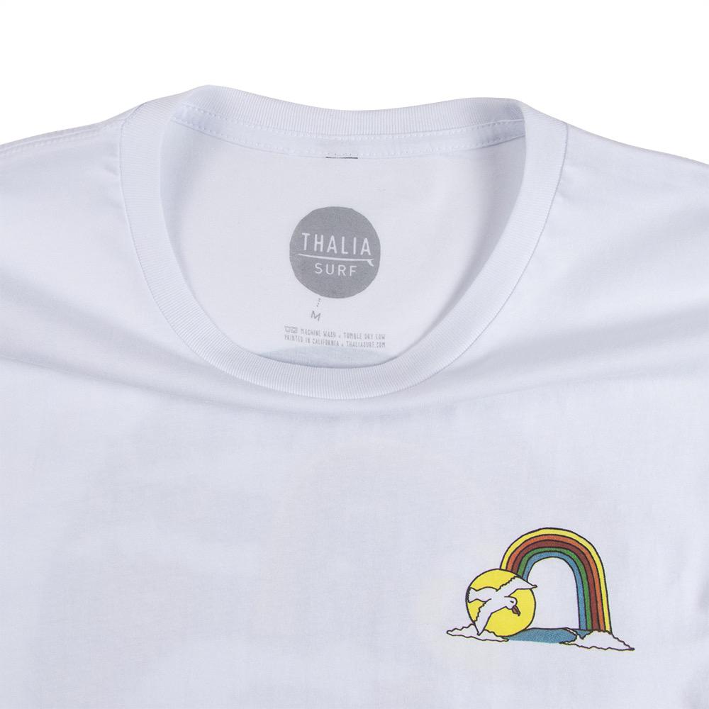 Thalia Surf Under The Sea Wind Mens Tee, White, view 3