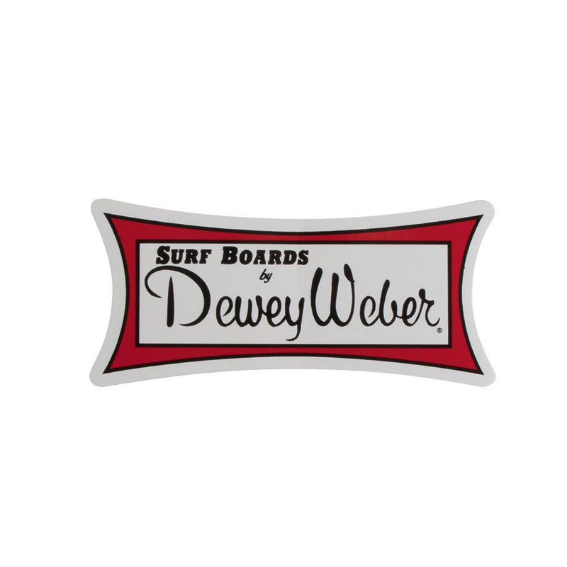 Dewey Weber Surfboards Classic Small Sticker