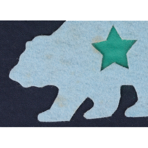 Slightly Choppy CA Bear Flag, view 2