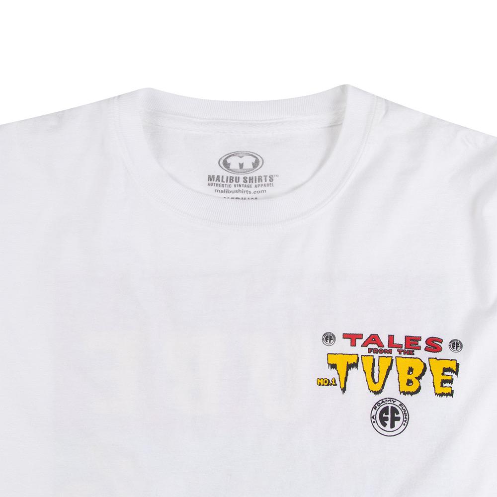 Rick Griffin Tales From The Tube Comic Mens Classic Tee, White, view 3