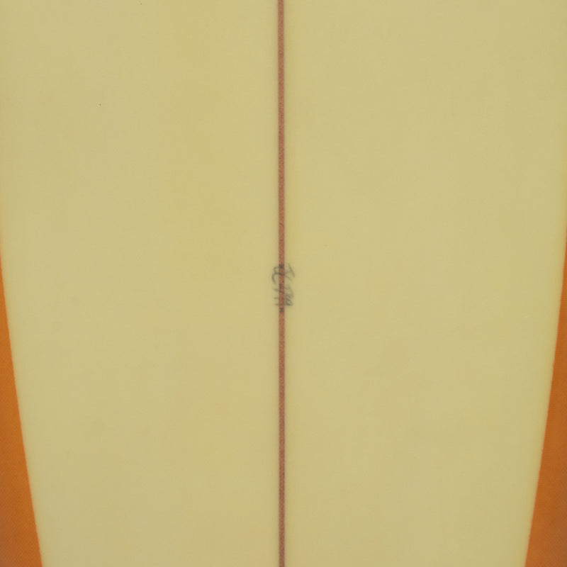 Gato Heroi 7'4" Banana Acid Egg Surfboard