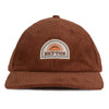 Rhythm Awake Corduroy Hat, RUST